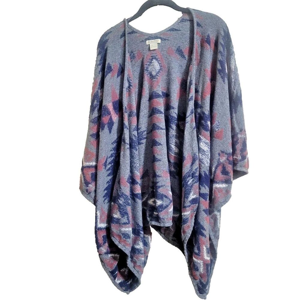 Lucky-brand Women's Grey and Blue Top
